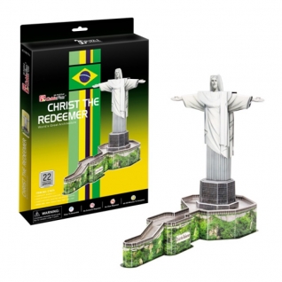 Архитектурный 3D пазл "Статуя Христа-Искупителя (Бразилия)" CubicFun