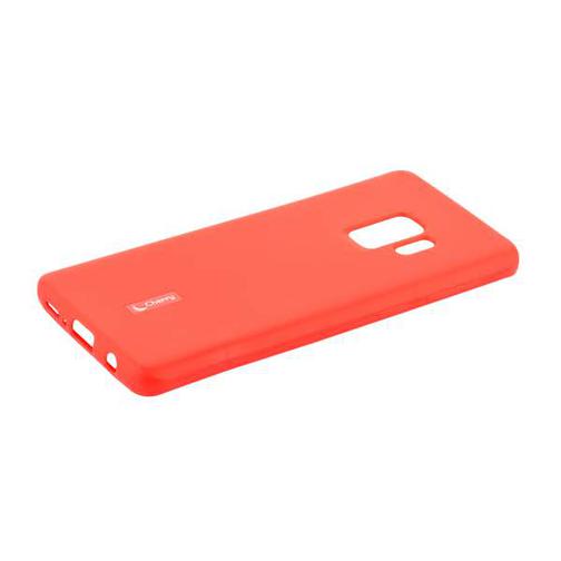 Чехол-накладка силиконовый Cherry матовый 0.4mm & пленка для Samsung Galaxy S9 Красный 42534960