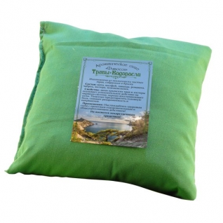 Подушка с морскими водорослями и травами для сна Фитосон 20х20 см
