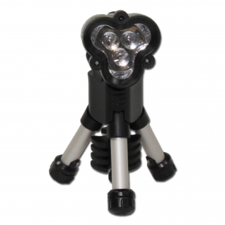 Штатив Stativ Taschenlampe LED чёрный