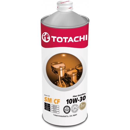 Моторное масло TOTACHI Fine Gasoline SM/CF 10W30 1л 5920508