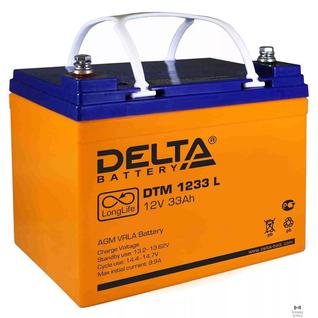 Delta Delta DTM 1233 L (26А\ч, 12В) свинцово- кислотный аккумулятор