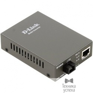 D-Link D-Link DMC-F20SC-BXU/A1A WDM медиаконвертер с 1 портом 10/100Base-TX и 1 портом 100Base-FX с разъемом SC (ТХ: 1310 нм; RX: 1550 нм) для одномодового оптического кабеля (до 20 км)