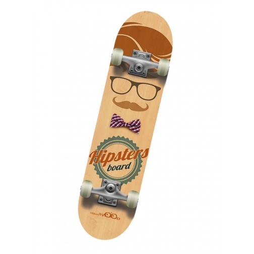 Профессиональный скейтборд Hello Wood HIPSTER 9318797