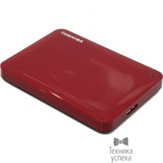 Toshiba Toshiba Portable HDD 500Gb Stor.e Canvio Connect II HDTC805ER3AA USB3.0, 2.5", красный