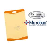 Разделочная доска с антибактериальной защитой Microban® оранжевая