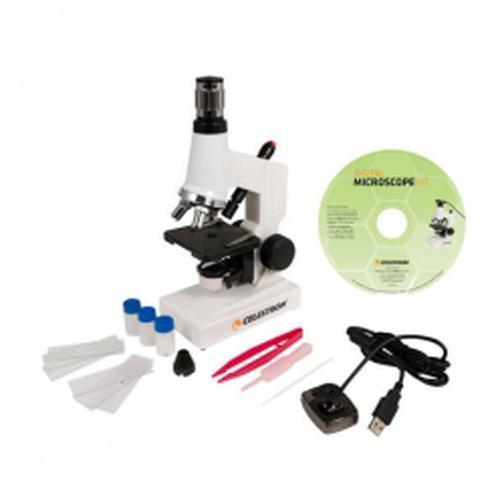Celestron Учебный цифровой микроскоп Celestron + Эксперимент 