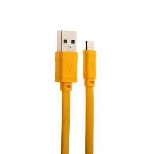 USB дата-кабель Hoco X5 Bamboo MicroUSB (1.0 м) Желтый