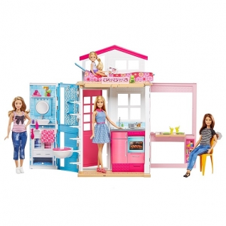 Кукольный домик Mattel Barbie Mattel Barbie DVV48 Барби Домик + кукла