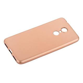 Чехол-накладка силиконовый J-case Delicate Series Matt 0.5mm для Xiaomi Redmi 5 (5.7") Розовое золото