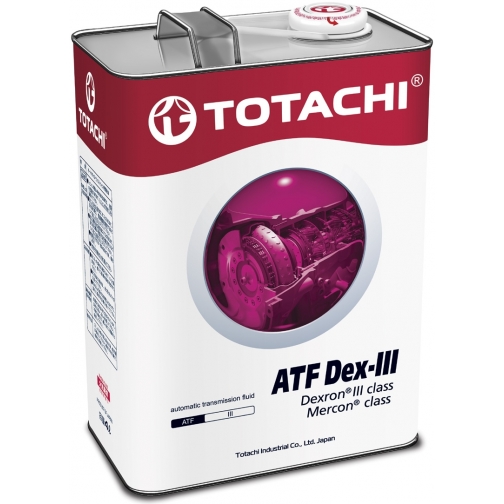 Трансмиссионное масло TOTACHI ATF DEXRON-III 4л 5920546