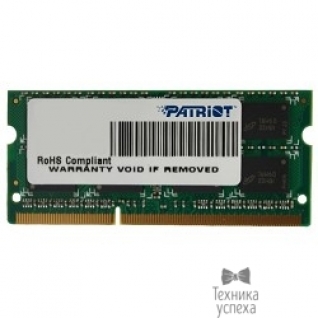 Patriot Patriot DDR3 SODIMM 8GB PSD38G13332S (PC3-10600, 1333MHz)