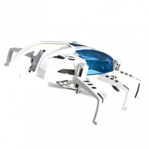 Робот Жук летающий белый с синими крыльями Silverlit 37895098 3