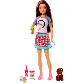 Кукла Mattel Barbie Mattel Barbie FHP62 Барби Сестры и щенки