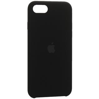 Чехол-накладка силиконовый Silicone Case для iPhone SE (2020г.) Black Черный №18
