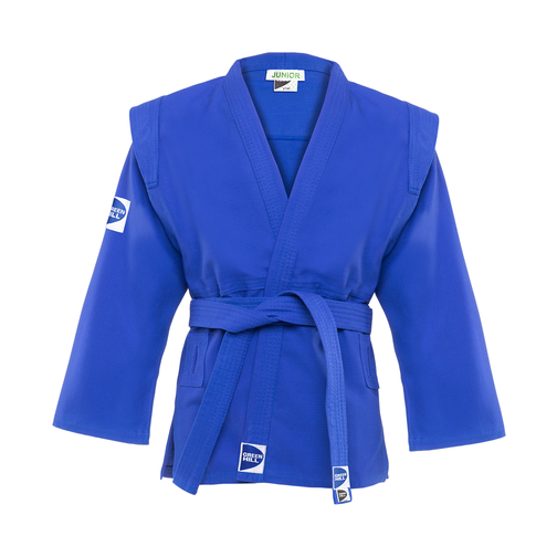 Куртка для самбо Green Hill Junior Scj-2201, синий, р.6/190 42219820 1