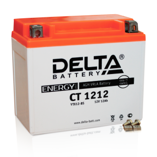 Мотоаккумулятор Delta CT 1212 (YTX12-BS) 12 Ач