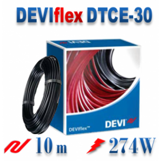 Нагревательный кабель Devi DTCE-30, 10 м