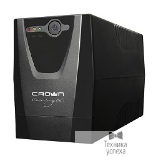 Crown CROWN ИБП CMU-500XIEC 480 ВА / 240 Вт; Off-Line; 3 х IEC-320 , 12V/4,5AH х 1; пластик 8162941