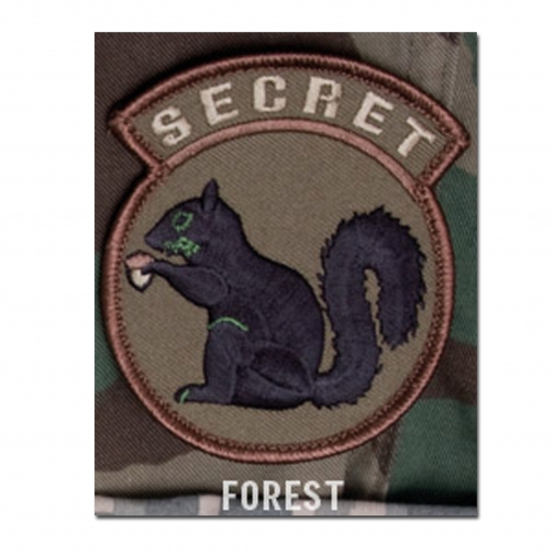 Mil-Spec Monkey Нашивка MilSpecMonkey Secret Squirrel, цвет лесной 5018505 1