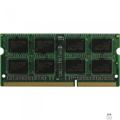 Qumo QUMO DDR3 SODIMM 8GB QUM3S-8G1600C11L PC3-12800, 1600MHz 37636116