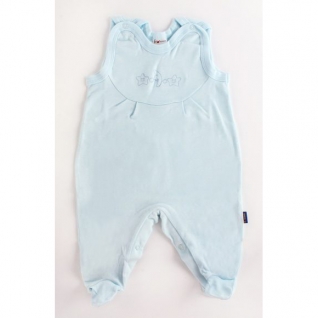 Одежда для малышей "Полукомбинезон", голубая, р. 80 Котенок