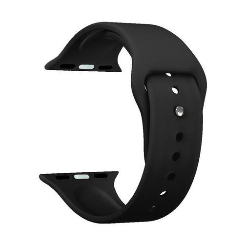 Ремешок силиконовый Deppa Band Silicone D-47122 для Apple Watch 40мм/ 38мм Черный 42534153