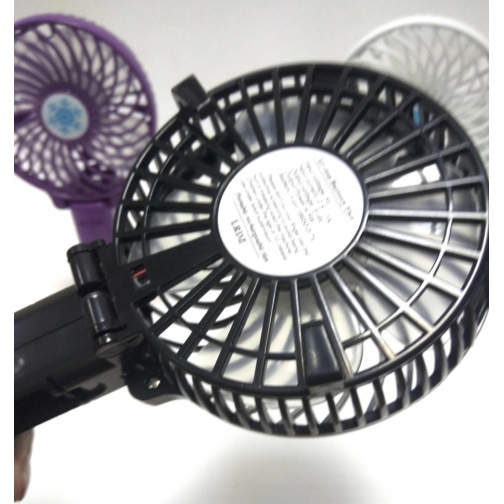 Портативный ручной вентилятор Handy Mini Fan (розовый ручной и стационарный) 37126332
