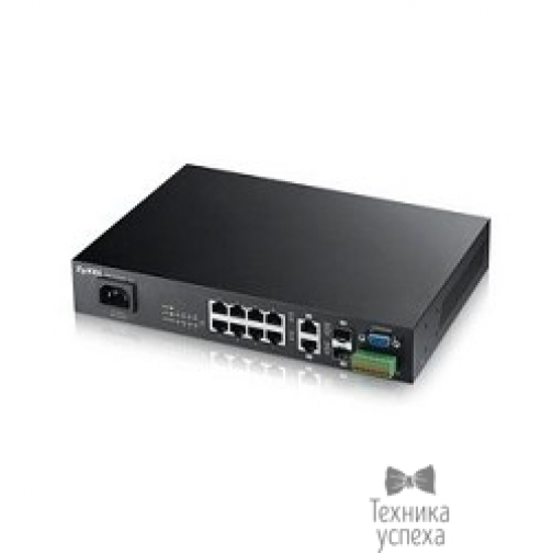 ZyXEL Zyxel MES3500-10 8-портовый управляемый коммутатор L2+ Metro Fast Ethernet с 2 портами Gigabit Ethernet совмещенными с SFP-слотами 5802143