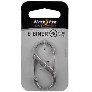 Карабин Nite Ize S-Biner #2 Stainless Steel SB2-03-11