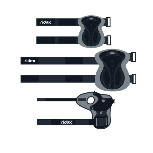 Комплект защиты Ridex Envy, серый размер M 42222539