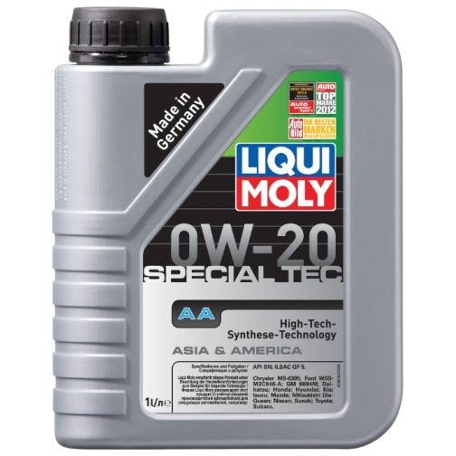 Моторное масло LIQUI MOLY Special Tec AA 0W-20 1 литр 5927043