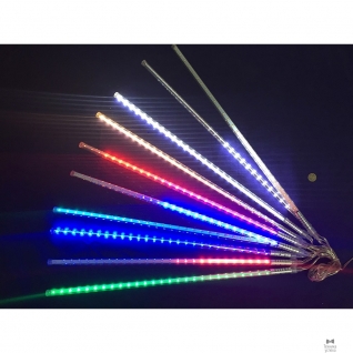 Espada Espada Светодиодная (LED) Гирлянда декоративная - сосульки, бегущий огонек, многоцветная, 8W, IP65 (E-MST54FC50cm) (43205)