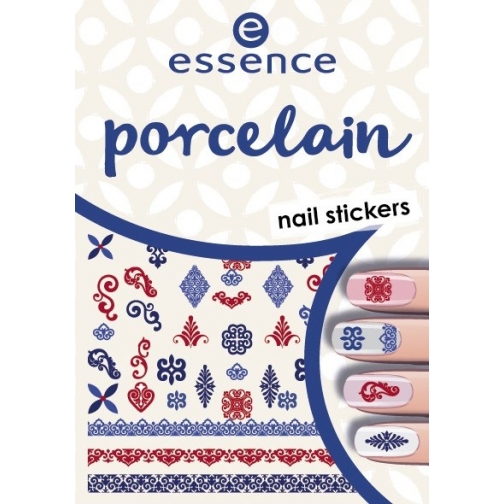 ESSENCE - Наклейки для ногтей porcelain nail stickers 08 37694118