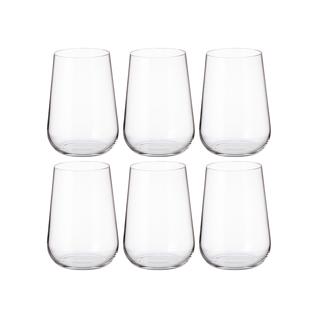 Набор стаканов ПМ: Грандлюкс Набор стаканов для воды Crystalite Bohemia Ardea/Amundsen 470 мл (6 шт)