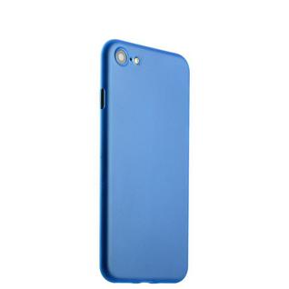 Чехол-накладка супертонкая для iPhone SE (2020г.)/ 8/ 7 (4.7) 0.3mm пластик в техпаке Голубой матовый Прочие