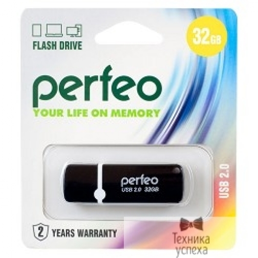 Perfeo Perfeo USB Drive 32GB C07 Black PF-C07B032 6872119