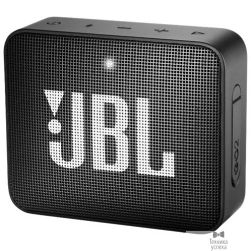 Jbl JBL GO 2 черный 3W 1.0 BT/3.5Jack 730mAh (JBLGO2BLK) 37902741