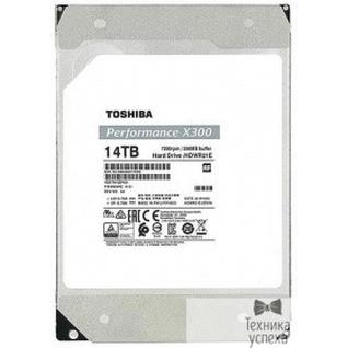 Toshiba 14TB Toshiba X300 (HDWR21EUZSVA) SATA 6.0Gb/s, 7200 rpm, 256Mb buffer, 3.5"