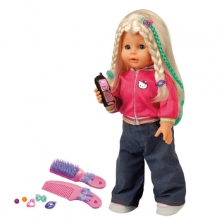 (УЦЕНКА) Интерактивная кукла с телефоном "Карапуз"