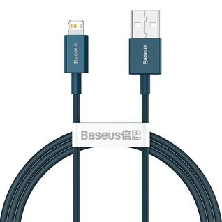 USB дата-кабель Baseus Superior Series Fast Charging Data Cable Lightning 2.4A (CALYS-C03) 2.0м Синий