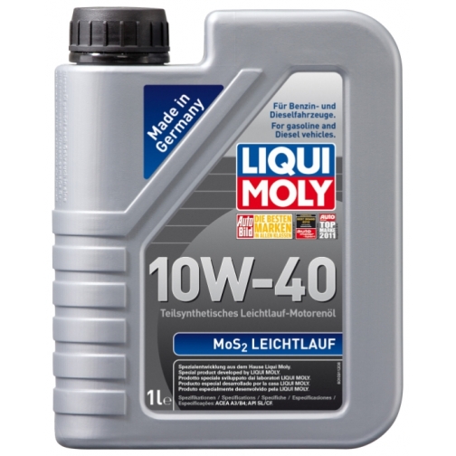 Моторное масло LIQUI MOLY MoS2 Leichtlauf 10W-40 1 литр 5926742