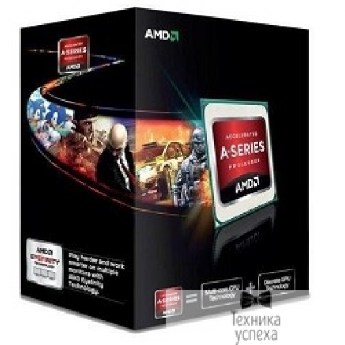 Amd CPU AMD A4 6300 BOX 3.7ГГц, 1Мб, SocketFM2 8945233