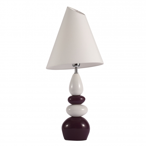 Настольная лампа St Luce Белый, Коричневый/Белый E27 1*60W 37397511