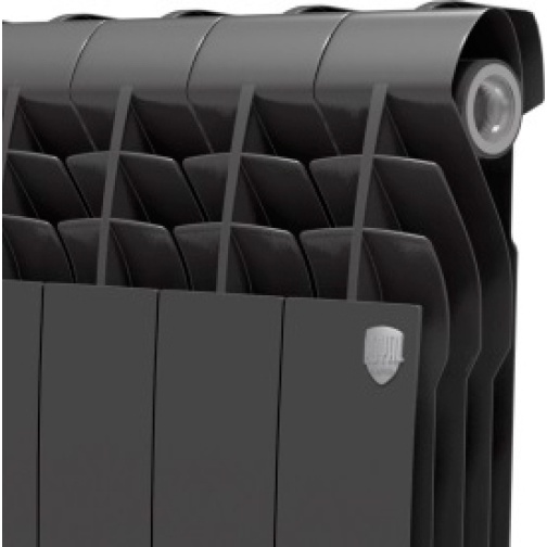 Радиатор биметаллический Royal Thermo BiLiner 500 4 секции, noir sable с монтажным набором 37965771 2