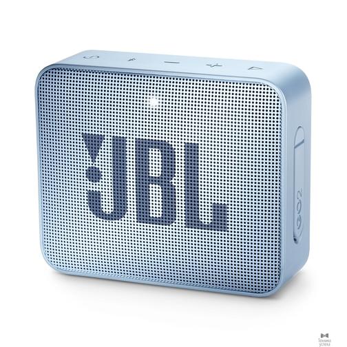 Jbl Портативная колонка JBL GO 2 да Цвет голубой 0.184 кг JBLGO2CYAN 42557133