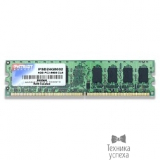 Patriot Patriot DDR2 DIMM 4GB PSD24G8002(81) (PC2-6400, 800MHz)