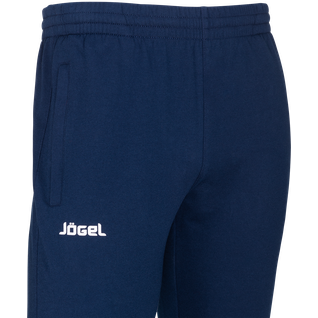 Тренировочный костюм детский Jögel Jcs-4201-091, хлопок, темно-синий/белый размер XS