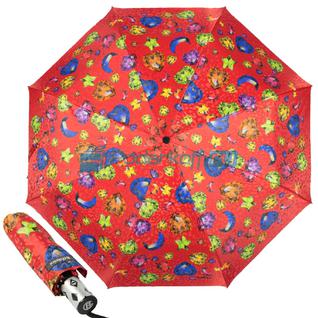 Зонт складной "Диамант", красный