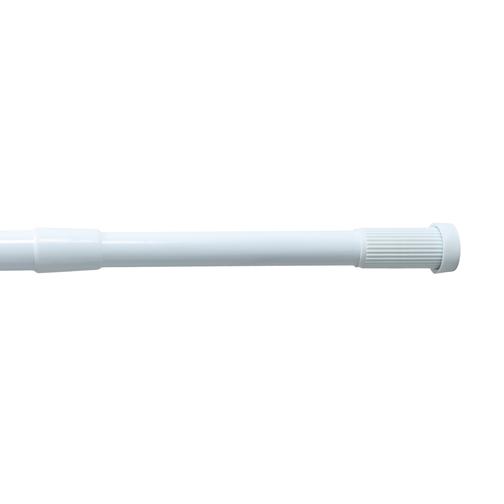 Карниз для ванной FIXSEN раздвижной алюминий-белый 140-260 (FX-51-013) 42635898